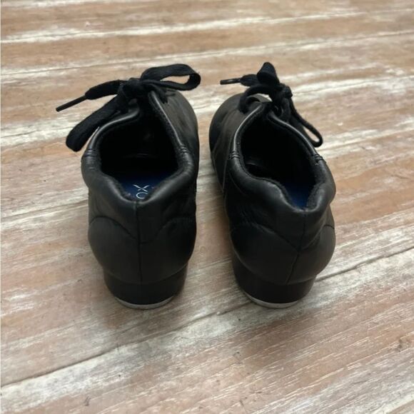 Capezio FLEX MASTR Split Sole Leather TAP SHOE Black- CHILD CG16C Size 13 - Picture 4 of 9